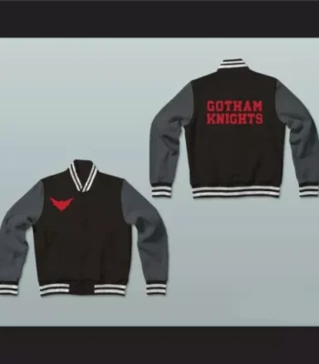 Batwoman Gotham Knights High School Varsity Bat Logo Jacket