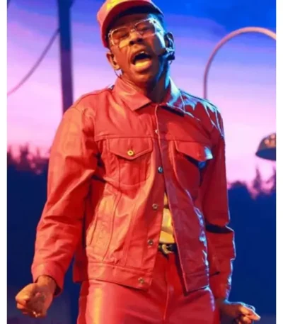 Grammy 2026 Tyler The Creator Red Jacket