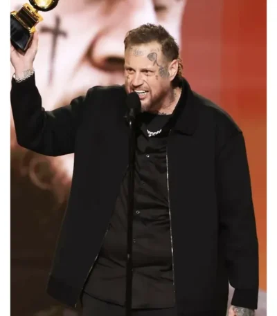 Grammy Award Jelly Roll Black Jacket