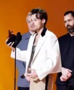 Grammys Awards Harry Styles White Jacket