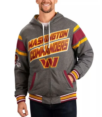 Gray Washington Commanders Extreme Hoodie