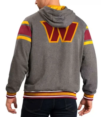 Gray Washington Commanders Extreme Hoodie