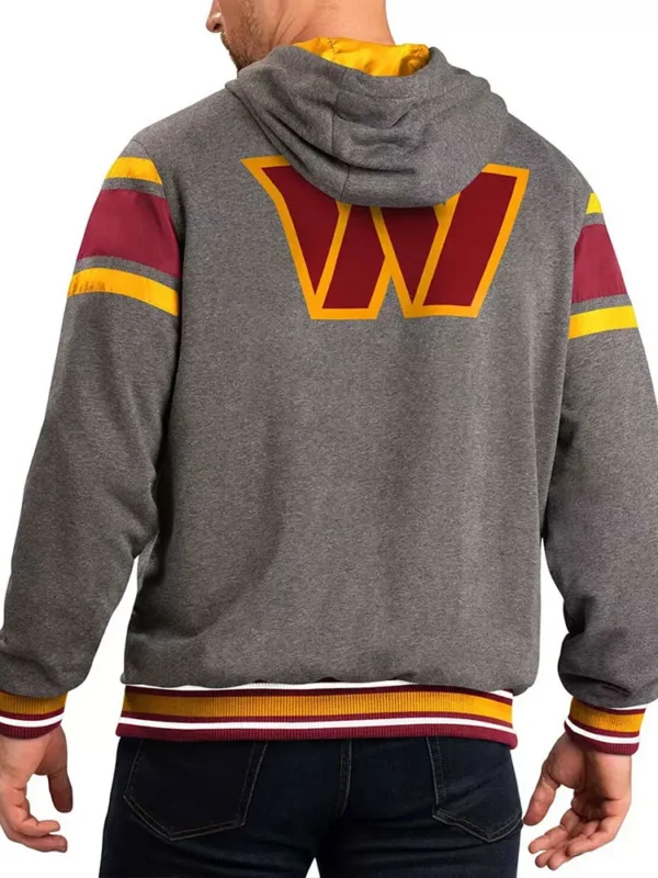 Gray Washington Commanders Extreme Hoodie