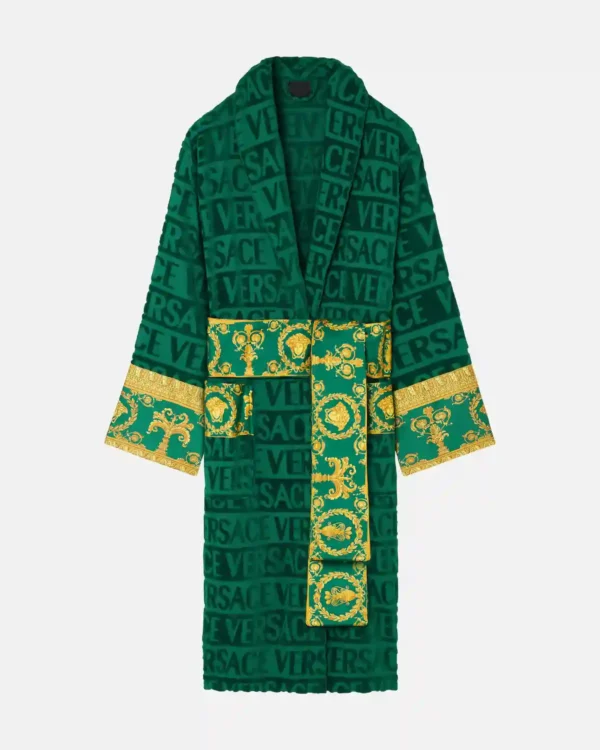 Green Baroque Versace Bathrobe