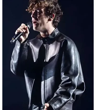 Guitarricadelafuente Madrid Black Leather Jacket