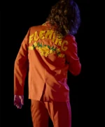 HELL Chris Fleming Orange Floral Suit