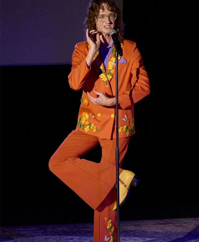 HELL Chris Fleming Orange Floral Suit HELL Chris Fleming Orange Floral Suit