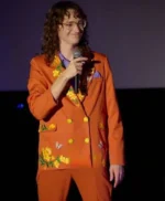 HELL Chris Fleming Orange Floral Suit