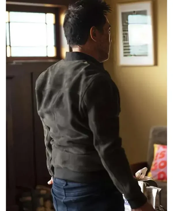 9-1-1 Kenneth Choi Suede Jacket