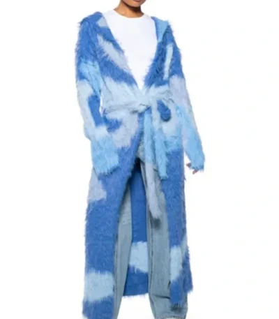 Hannaha Hall All American S06 Fur Trench Coat