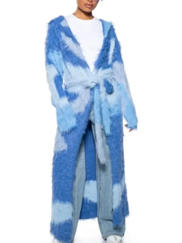 Hannaha Hall All American S06 Fur Trench Coat