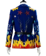 Harley Quinn Birds Of Prey Blue Blazer