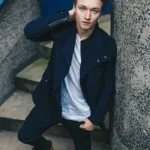 Harrison Osterfield Chaos Walking Farnbranch Blue Coat