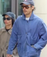 Harry Styles London Blue Cotton Jacket