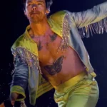 Harry Styles Love On Tour Fringe Bomber Jacket