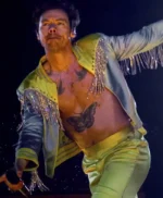 Harry Styles Love On Tour Fringe Bomber Jacket