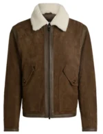 Hayward Leach Teddy Elsbeth S02 Brown Suede Jacket
