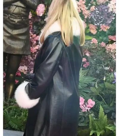 Helen Fielding Bridget Jones Leather Coat