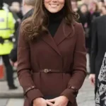 Hobbs Celeste Chestnut Brown Trench Coat