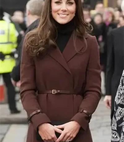 Hobbs Celeste Chestnut Brown Trench Coat