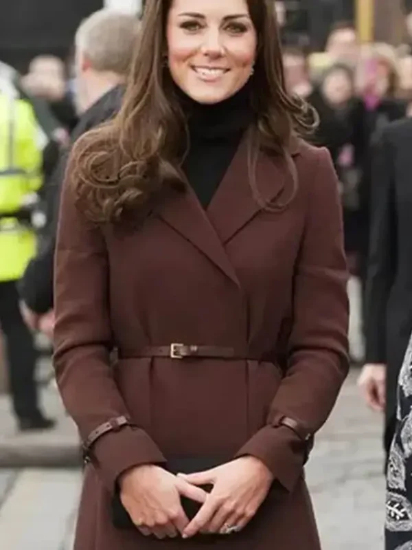 Hobbs Celeste Chestnut Brown Trench Coat