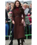 Hobbs Celeste Chestnut Brown Trench Coat