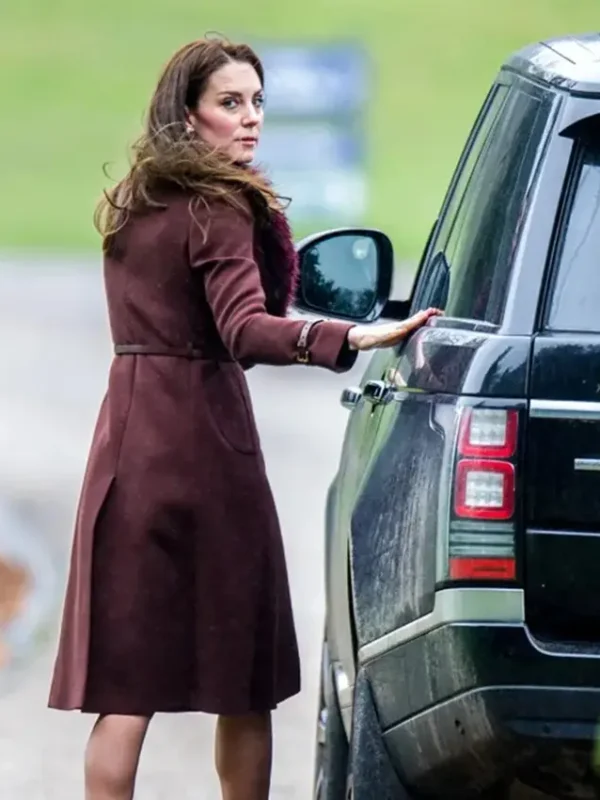 Hobbs Celeste Chestnut Brown Trench Coat