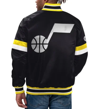 Home Game Utah Jazz Black Jacket