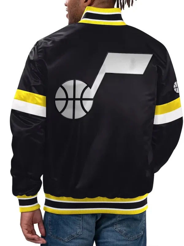Home Game Utah Jazz Black Jacket