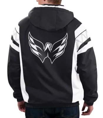 Home Team Washington Capitals Half-Zip Hoodie Jacket