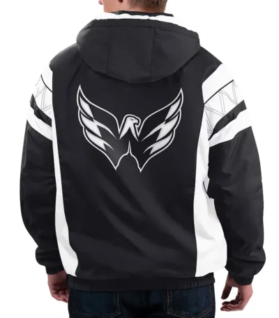 Home Team Washington Capitals Half-Zip Hoodie Jacket