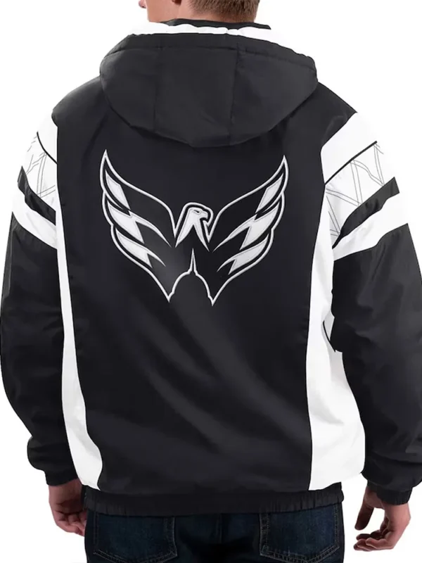 Home Team Washington Capitals Half-Zip Hoodie Jacket