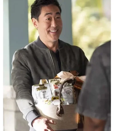 9-1-1 Kenneth Choi Suede Jacket