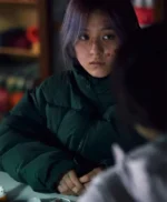Hye Won Concrete Utopia 2023 Green Puffer Jacket