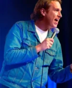 I Am Not for Everyone Pete Holmes Blue Denim Jacket
