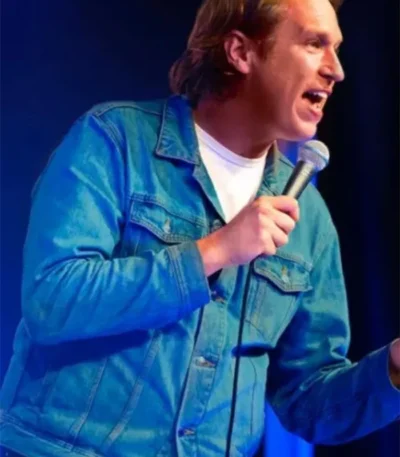 I Am Not for Everyone Pete Holmes Blue Denim Jacket