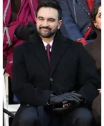 Inauguration Ceremony Zohran Mamdani Wool Coat