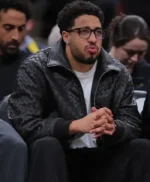 Indiana Pacers Vs Chicago Bulls Tyrese Haliburton Leather Jacket