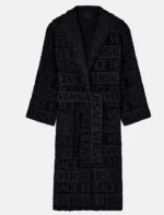 Ivy Wiza All Black Versace Bathrobe