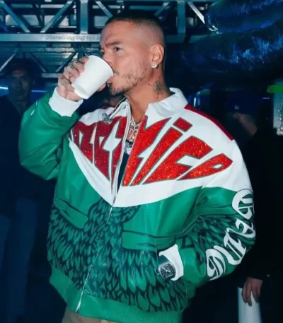 J Balvin Mexico Bomber Jacket