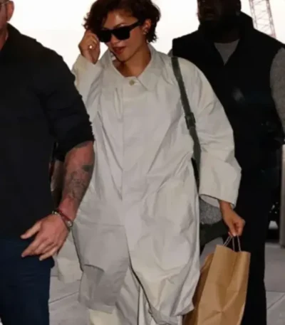 JFK Airport Zendaya Coat