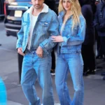 Jackson White and Grace Van Denim Suit