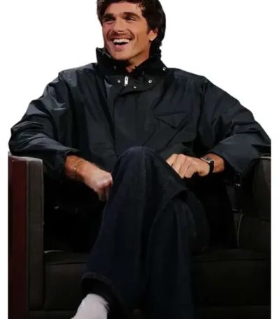 Jimmy Kimmel Live Jacob Elordi Black Jacket