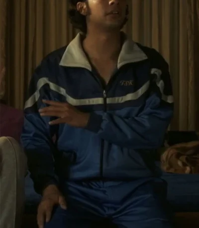 Jaime Reyes Blue Beetle 2023 Blue Tracksuit