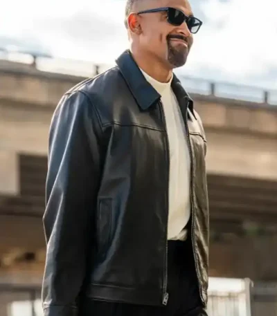 Jalen Hurts Black Leather Jacket