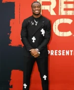 Jalen Milroe Chrome Hearts Black Suit
