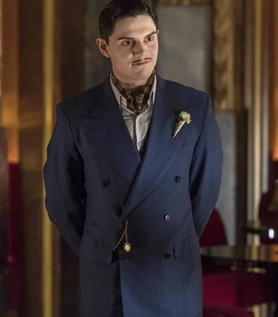James March American Horror Story Double Breasted Coat