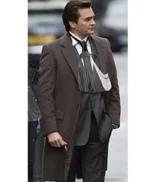 James Whitehouse Anatomy of a Scandal Brown Long Coat