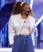 Janet Jackson American Music Awards 2025 White Jacket