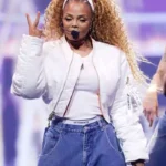 Janet Jackson American Music Awards 2025 White Jacket